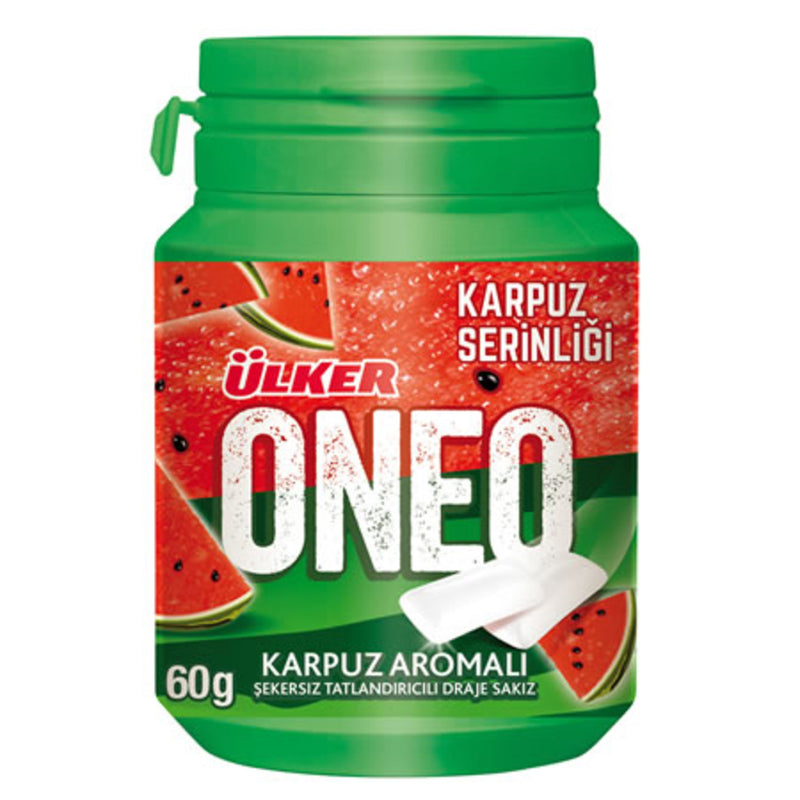 Oneo Watermelon Gum (Karpuz Şişe Draje Sakız) 60g