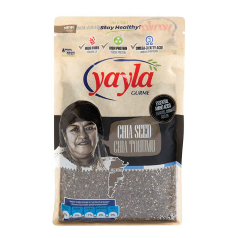 Yayla Gurme Chia Seeds (Chia Tohumu) 500g