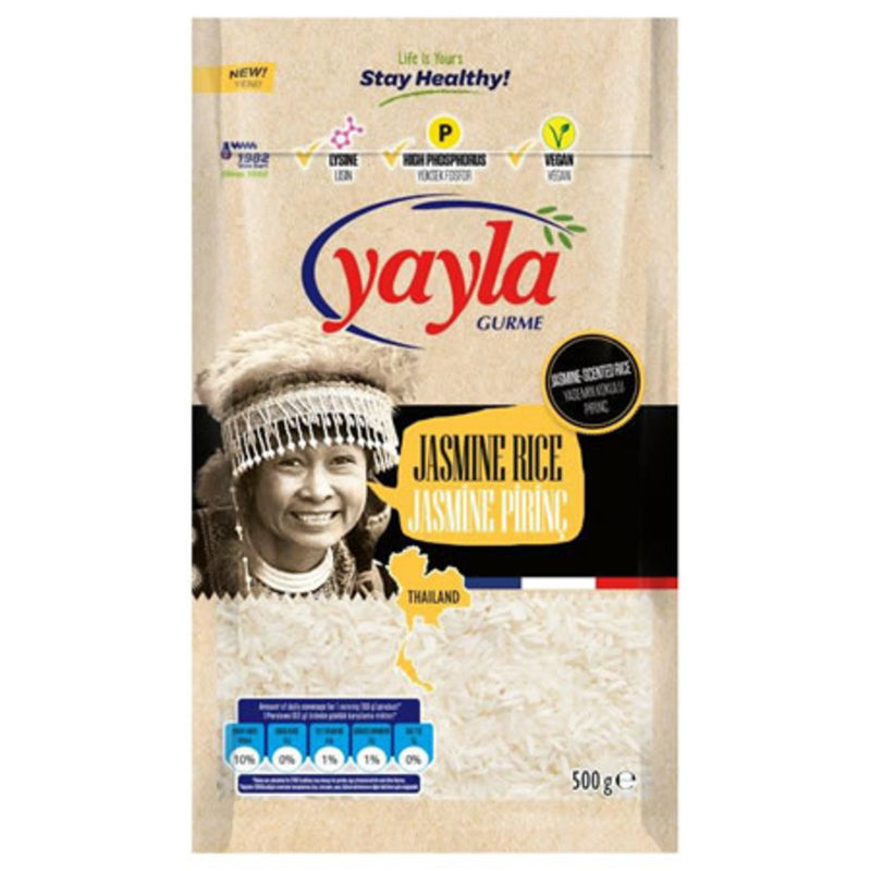 Yayla Gurme Jasmine Rice (Yasemin Pirinç) 500g